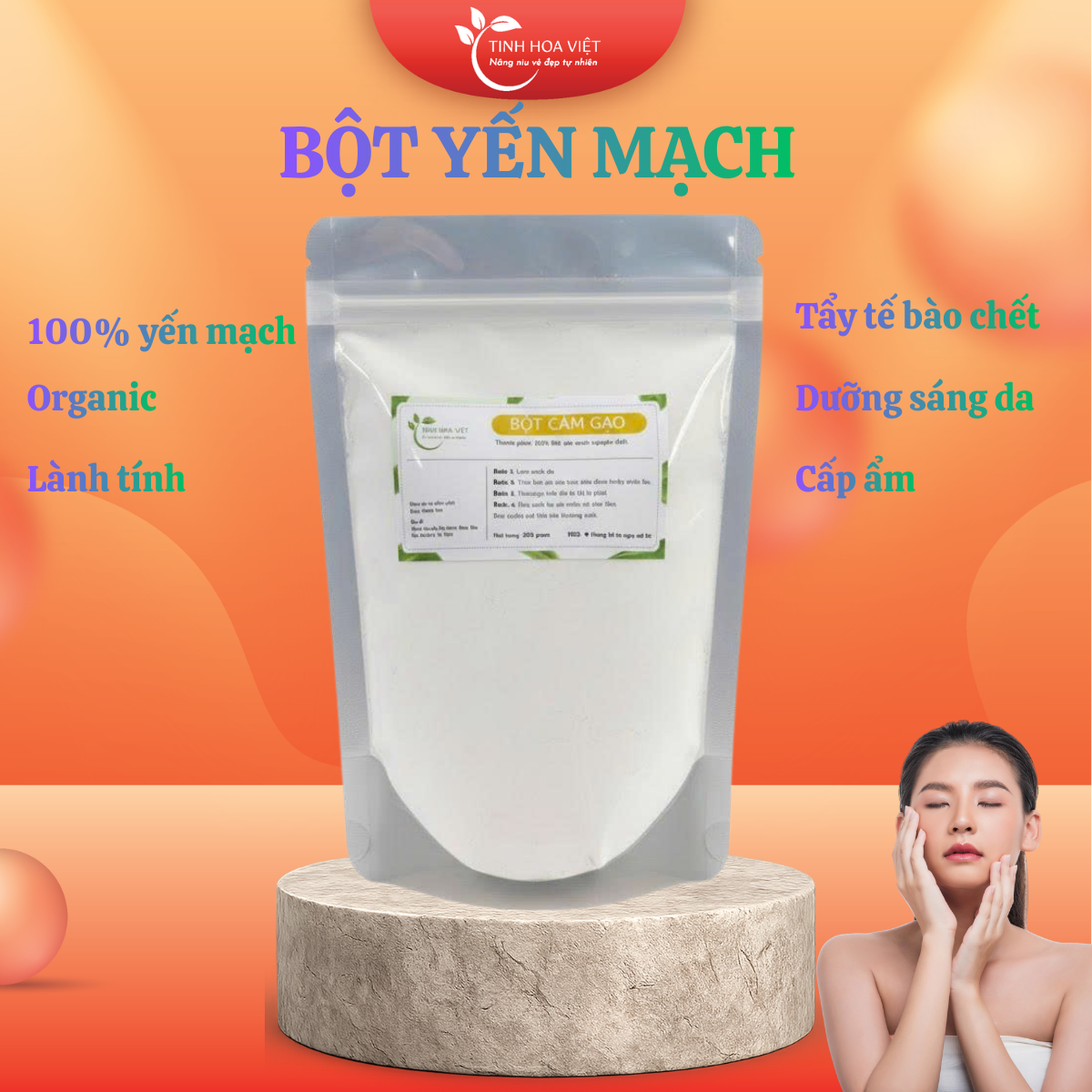 BỘT YẾN MẠCH NGUYÊN CHẤT