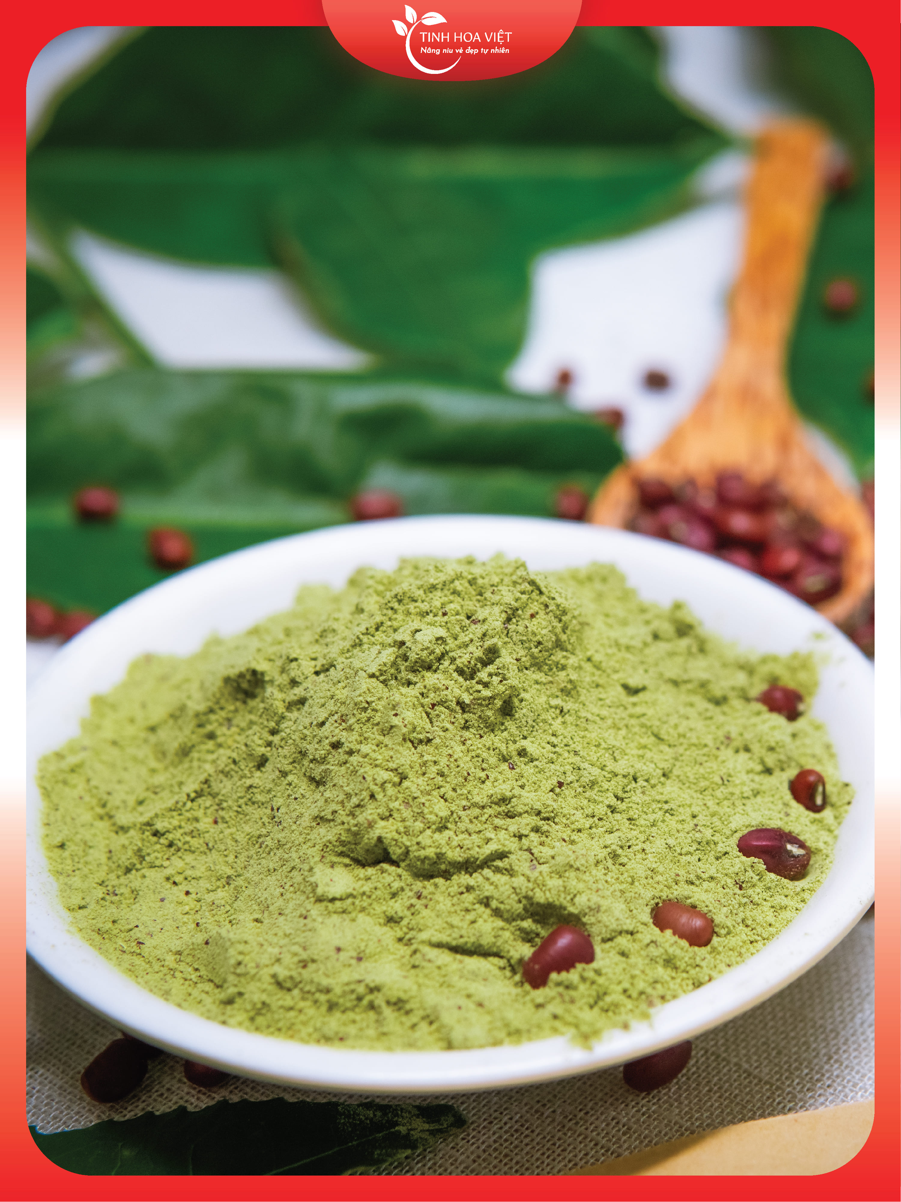 BỘT ĐẬU ĐỎ TRÀ XANH - Tinh hoa Việt view 3