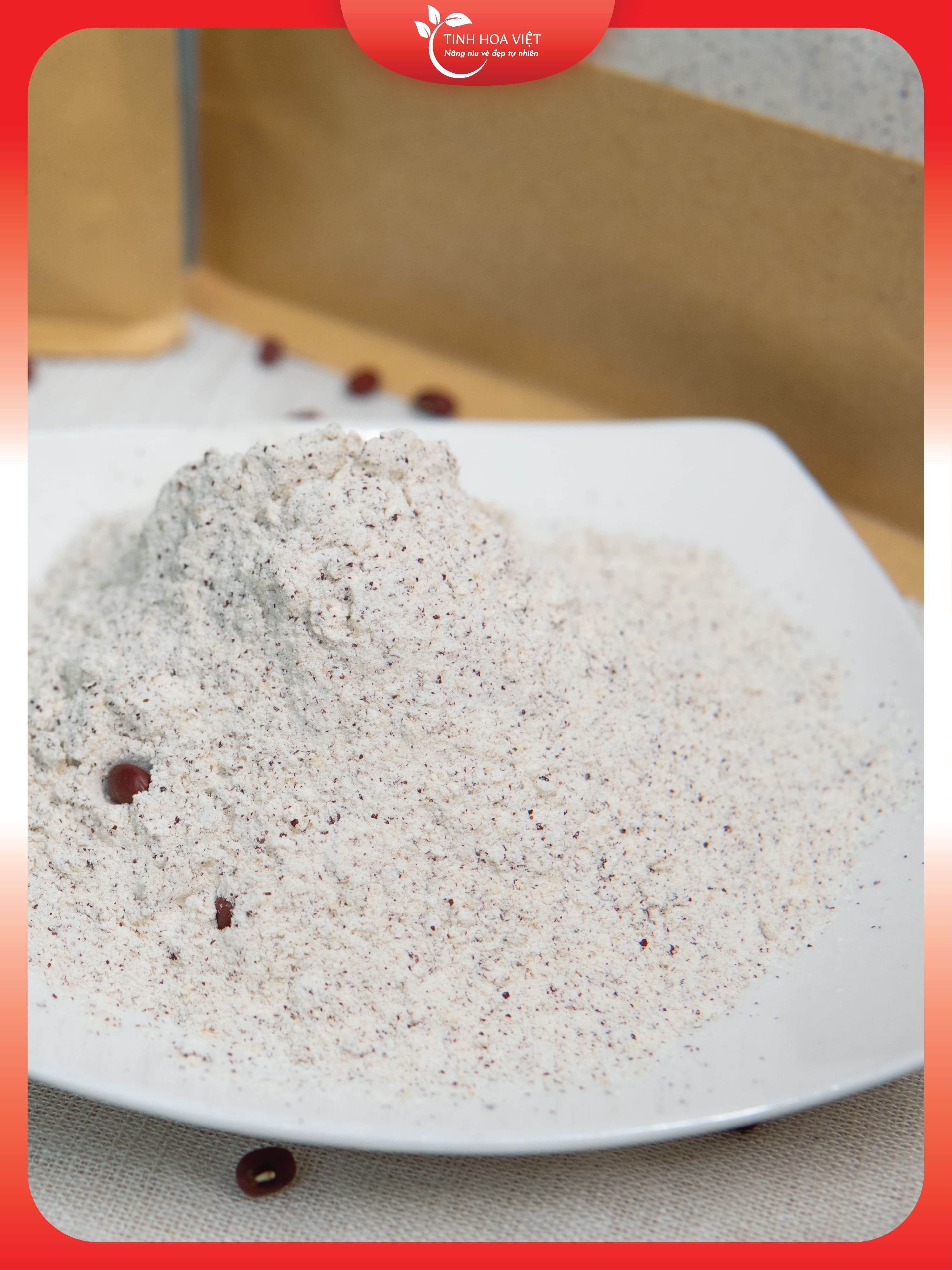 BỘT ĐẬU ĐỎ TẨY TBC, SÁNG DA view 2